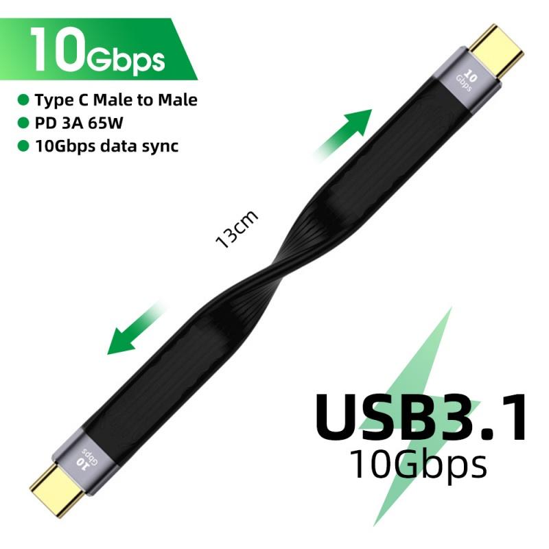 HdoorLink Кабель для зарядки USB 4.0 Gen3 Type C PD 100 Вт 5 А USB C to C Быстрая зарядка Thunderbolt 3 4K Кабель USB C 40 Гбит/с Кабель для передачи данных