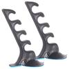 Fishing Rod Rack Horizontal Organizer Support Suction Cup Fishing Rod Rack Adjustable Fishing Pole Holder For Vehicle Truck 2PCS