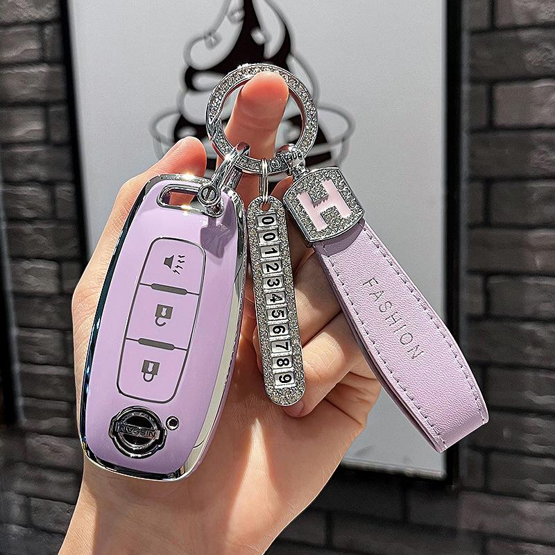 Специальный чехол для ключей Nissan Teana2023Новый высококачественный защитный чехол для пряжки сумки