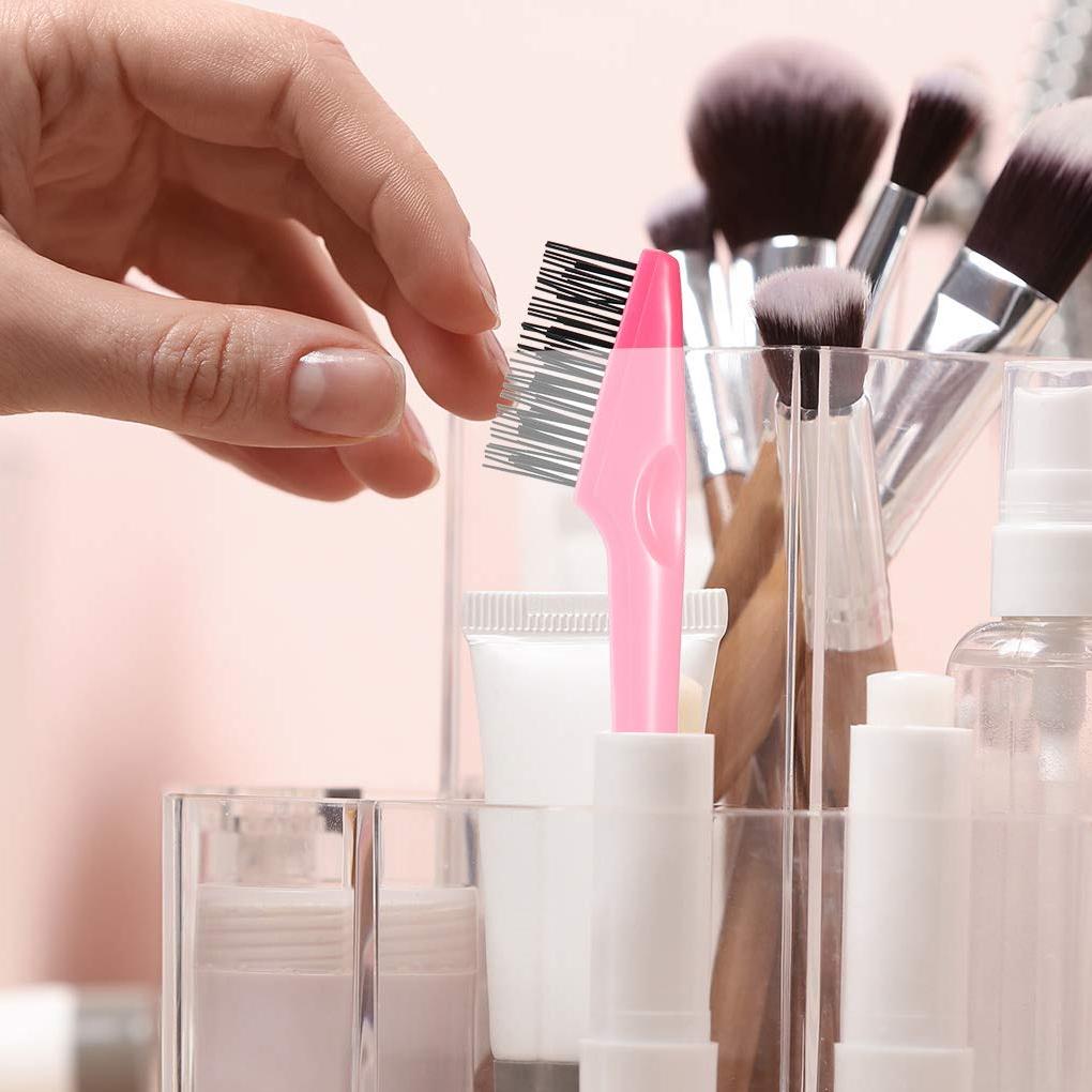 Расческа-очиститель Долгий срок службы Отличный материал Операция в стиле "для дураков" Мини-щетка для скраба Удаление пыли Уникальный дизайн Щетка для волос