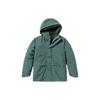 Solid Color Removable Loose Down Jacket Men Outerwear Balsam-Green A5RCZ-392