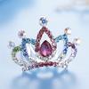 Gift Hairclip Wedding Jewelry Hairpin Crystal Rhinestone Tiara Crown Hair Comb Flower Hair Jewelry