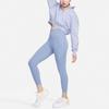 Nike Спортивные брюки женские серо-синие умеренные DQ5898-493