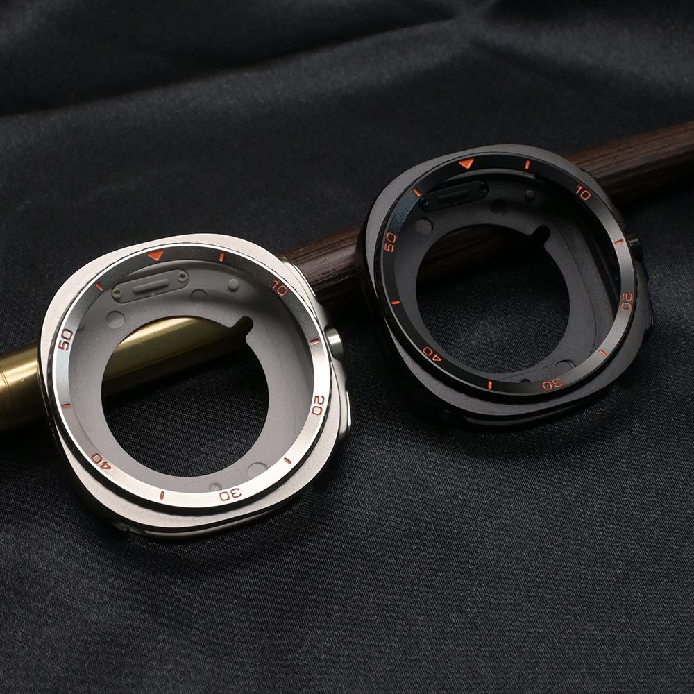 Алюминиевый сплав Чехол для Samsung Galaxy Watch 8 44 мм 40 мм Жесткий каркас Защитная крышка для Samsung Watch 8 Аксессуары Защитный