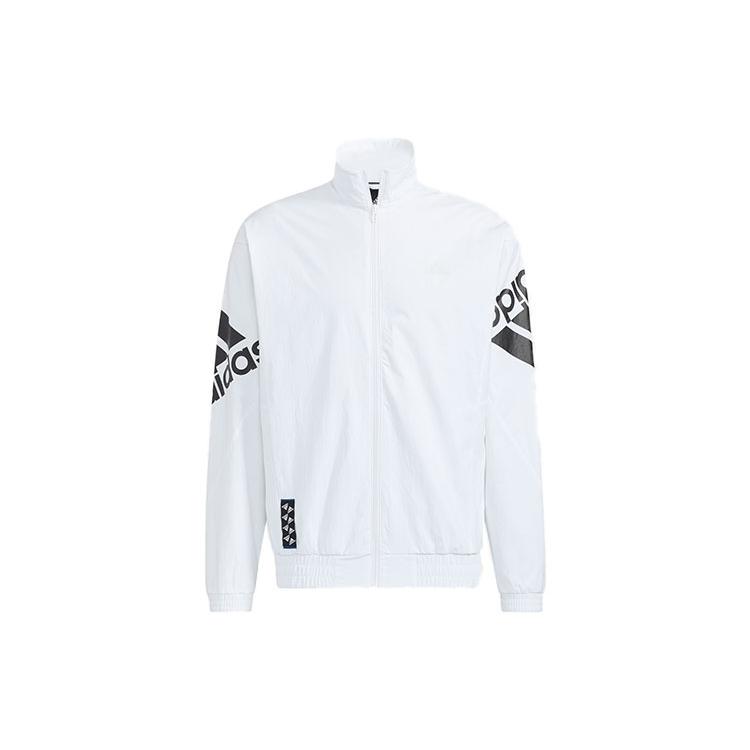 adidas Куртки Унисекс Белый Стойка Умеренный Другое HE7458