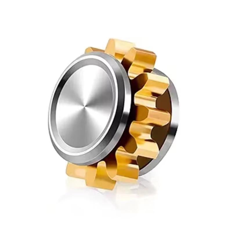 Fidget Spinner Mini Metal Gear Gyroscope Toy Антистресс Портативный Взрослые Снятие Стресса Аутизм СДВГ Дети День Рождения Рождественский Подарок