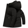 Men's Down Jacket Winter New Thickened Hooded Goose Down Down Jacket Men's Warm Business Casual Jacket Men