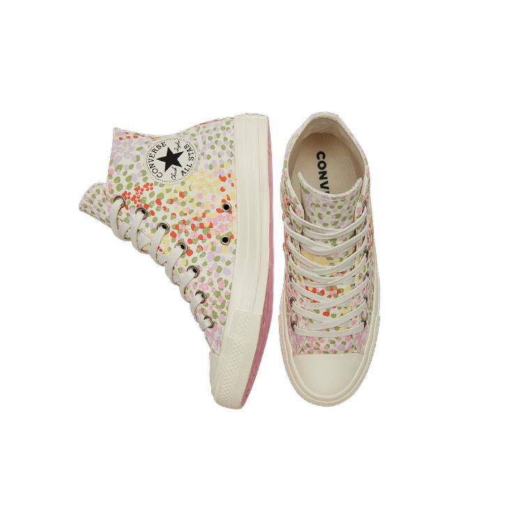 Кеды Chuck Taylor All Star Wmns Converse High 'Цветочный принт - Белый' Женские A01594C