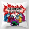 Pillow Game Case Throw Cushion Cover Home Sofa Decor Cartoon Square