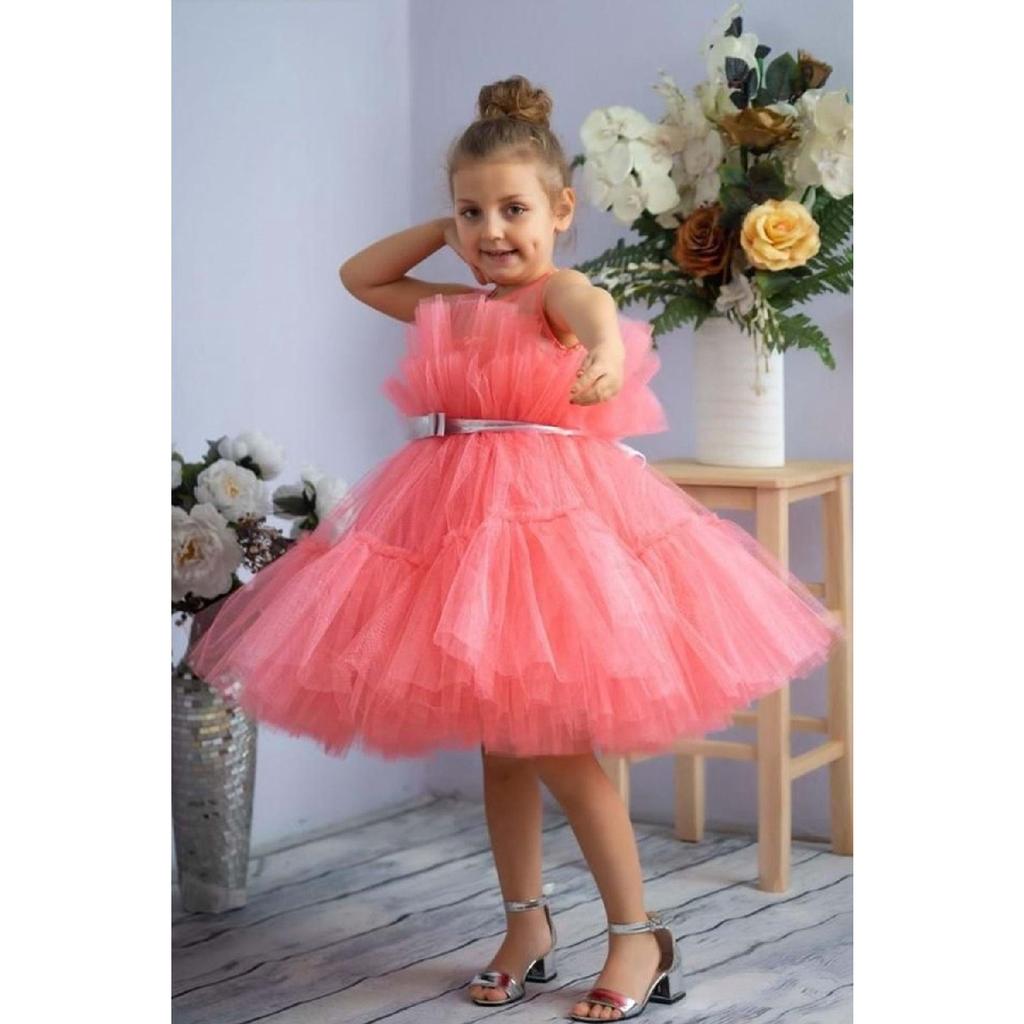 Юбка-пачка Вечернее платье Angel для девочек Mnk0581 Мятно-зеленый