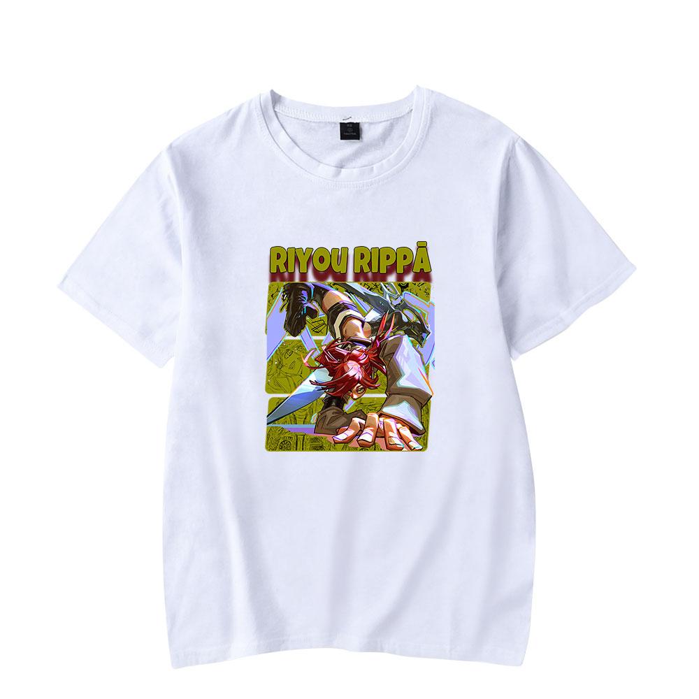 Забавная футболка с рисунком Гачиакуты, классная женская и мужская летняя футболка с круглым вырезом, повседневная унисекс, уличная модная детская футболка