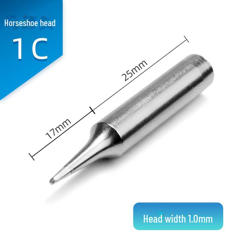 Jinruikang 936 Constant Temperature Soldering Iron with Interchangeable Heads: Chrome, Knife, Pointed, Horseshoe, Screwdriver.