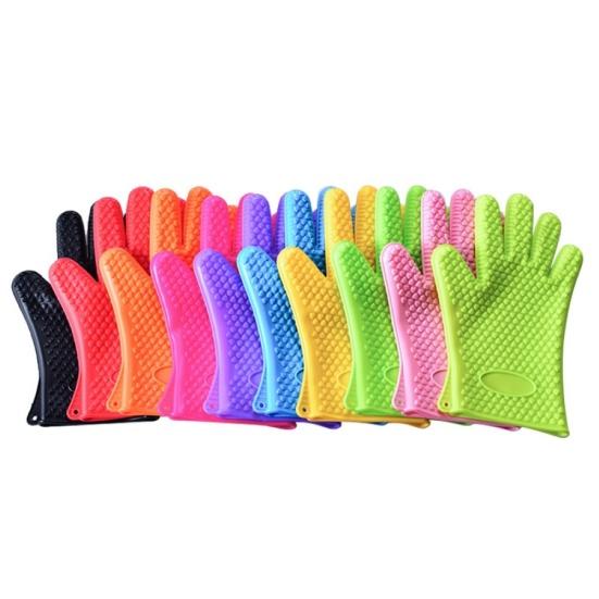 1 шт., противоскользящая термостойкая перчатка для духовки, силиконовая для приготовления выпечки в форме сердца, 1 шт.