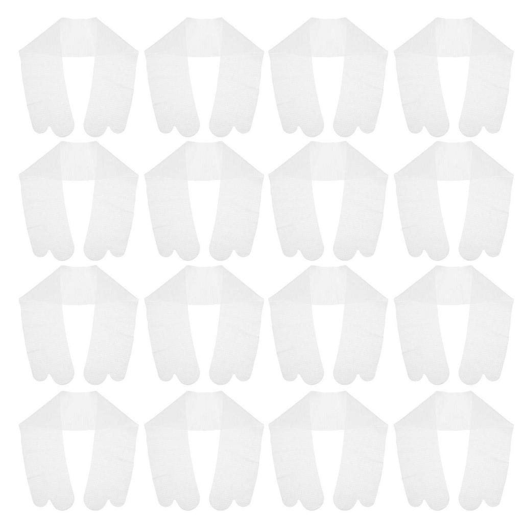 20pcs Washable Tummy Liners For Sweat - Rash Under Belly Sweat Liner Perspiration Absorber Pads Disposable Belly Band For Skin 28.69 X 4.52 Inch White