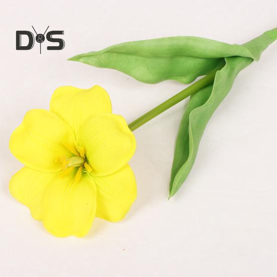 Букет из искусственных тюльпанов, реалистичные искусственные цветы, домашний декор, композиция из искусственных тюльпанов с гибкими стеблями