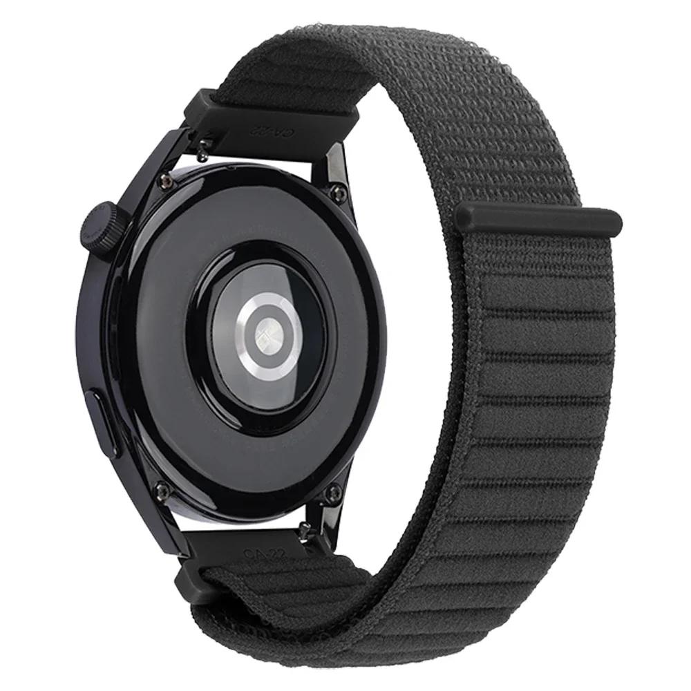 Плетеный нейлоновый ремешок-петля 20 22 мм для Garmin Forerunner 165 265 255 645 570 Venu Sq 2 3 4 D2 Air X15 Браслет Дышащие ремешки для часов