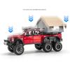 1/24 Ford F150 Raptor Diecast Trucks,  F150 Pickup Truck with Sightseeing Cabin, Pull Back Truck Toys with Light and Sound for Kids Ages 4-8