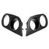 1 Pair For BMW E46 M3 2001 2002 2003 2004 2005 2006 Carbon Fiber Fog Light Cover Grill Frame Surrounds Air Duct Fog Lamp Hood