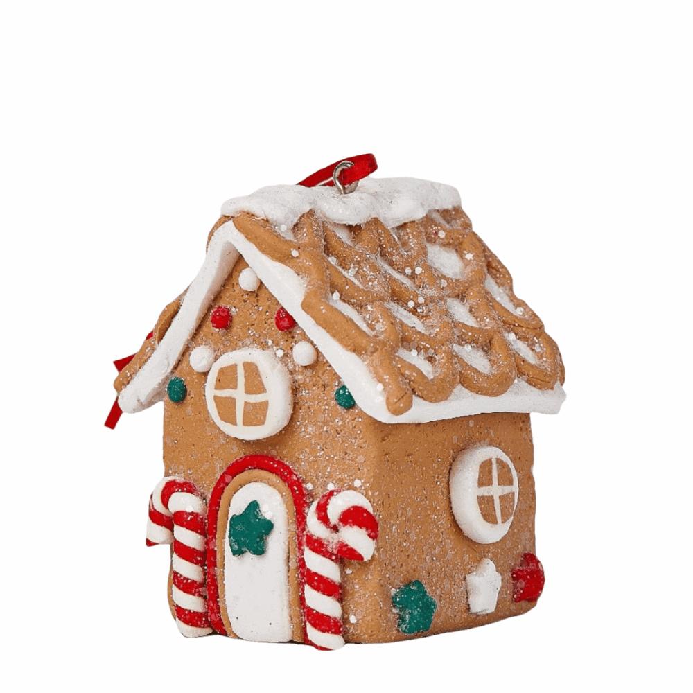 Cartoon Mini House Pendant House Shaped Christmas Tree Decorations Xmas Decorations Doors Decor