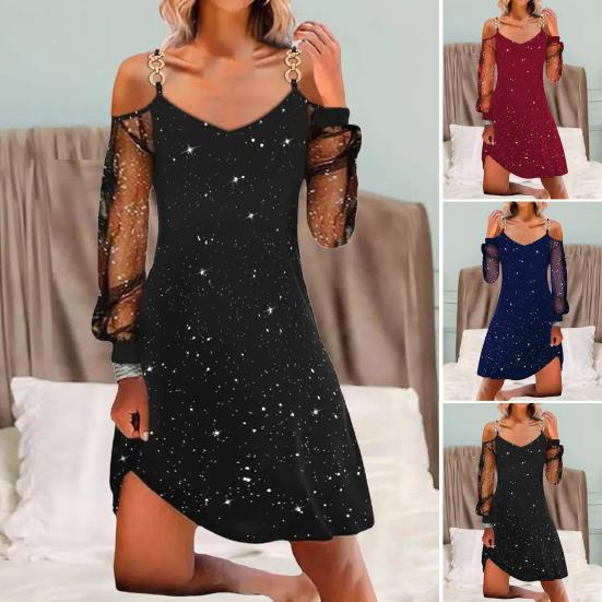 Женское праздничное платье с v-образным вырезом, одинаковые туфли трапециевидной формы, сексуальное дышащее банкетное платье, женская одежда