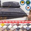 Cotton Material Mattress Cover Printing Fitted Sheet With Elastic Band Bedsheet Bed Protector Cover No Pillowcase