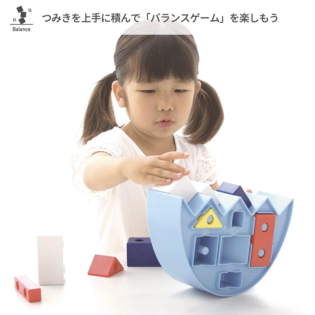 Shaol Columbus Building Blocks Wrapping Balance Set and Up Educational Toy Building Blocks Shape Matching Balance Perfect for Home Christmas S11016AM