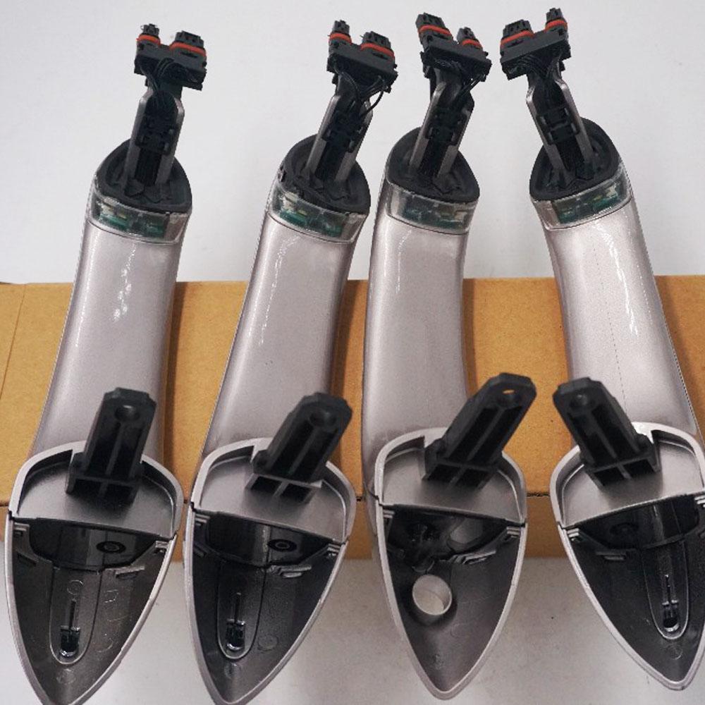 Цвет шампанского, черный, белый, для BMW 6 серии F12 640d 640i 650i M6, передняя задняя левая правая дверная ручка 51217231931