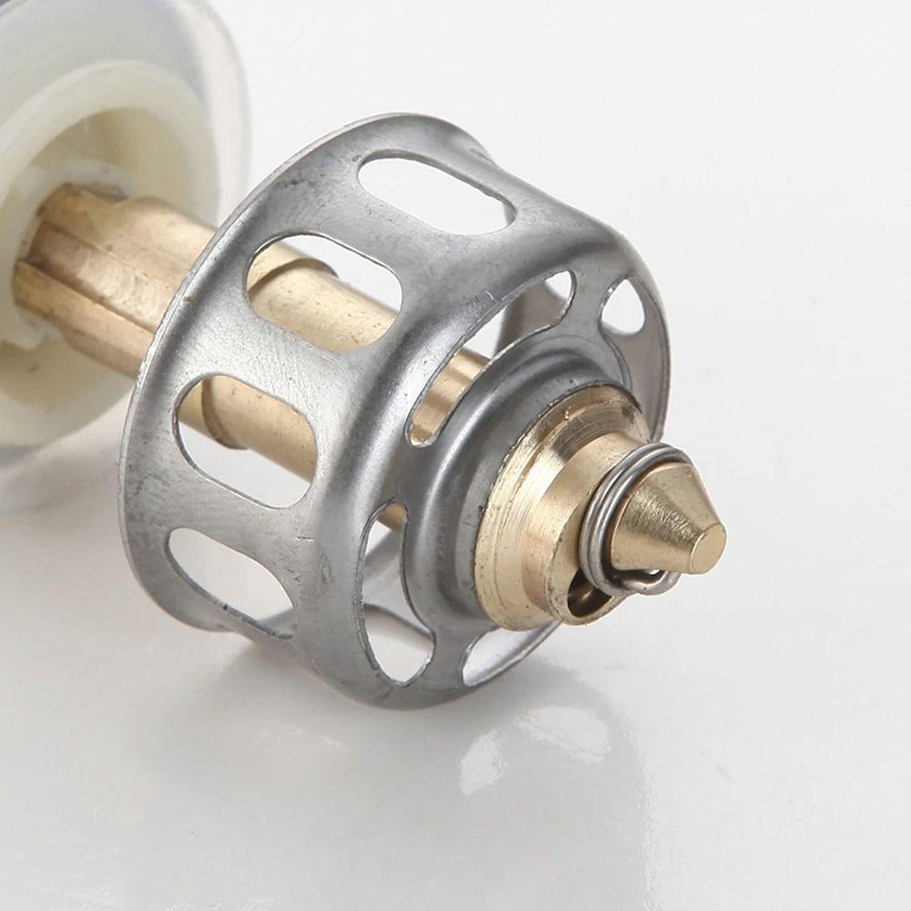 2Pcs Pop-up Type Basin Drain Filter Shower System Bounce Core  for Bathroom Sink