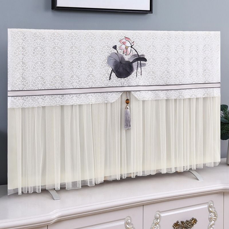 Living Room LCD TV Covers Dust-proof Easy Cleaning Protective Cover Universal Modern Home Decoration Computer Multi-function New