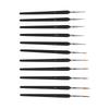 11PCS Fine Detail Paint Brush Set Multipurpose Soft Texture Thin Tip Paint Brushes Miniature Model Brushes for Art