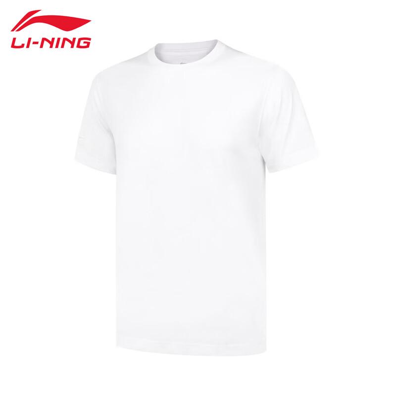 Li-Ning Мужская футболка 2026 года с круглым вырезом и коротким рукавом