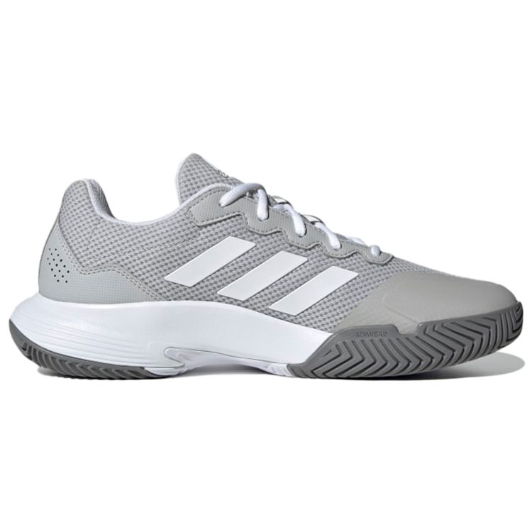 Adidas Gamecourt 2.0 Прочные Нескользящие Теннисные Кроссовки Мужские Кроссовки Холодный Серый GW2992