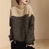 Women Long Sleeve Pullover Sweater Soft Comfortable Jumper Fashion Knitwear Loose Sweater