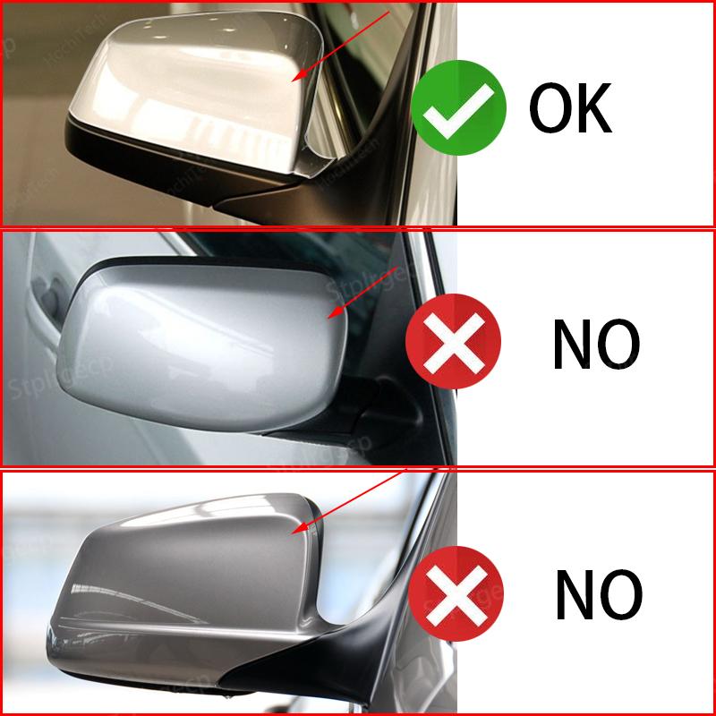 Карбоновый стиль, Стайлинг автомобиля, сменный зеркальный чехол в стиле M для BMW 5, 6, 7 серии F01 F02 F03 F04 F06 F07 F10 F11 F12