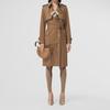 Burberry Olympia Adjustable Shoulder Strap Dyed Lambskin Ellen Olympia Half-Moon Handbag Women handbag Brown 8050598