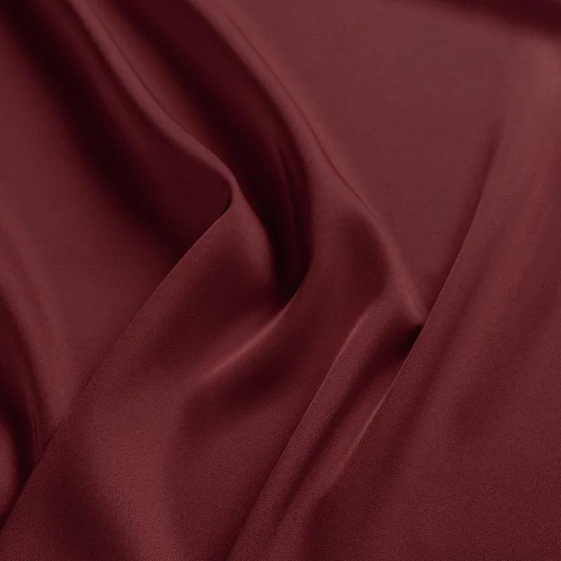 100x125 см Ice Sensitive Тонкая эластичная матовая атласная ткань Атласное платье Камзол Рубашка Пижама Ципао Ткань для дизайна одежды