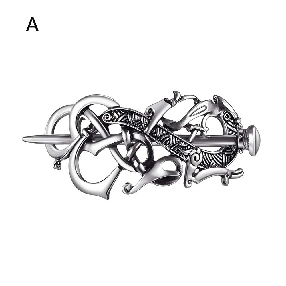 Аксессуары для волос Заколка-узел Металлическая палочка для волос Заколка для волос Кельтские шпильки Заколки для волос викингов