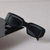 Сексуальные квадратные солнцезащитные очки для женщин и мужчин, черные солнцезащитные очки в стиле ретро, дизайнерские очки с милыми цветными зеркальными линзами