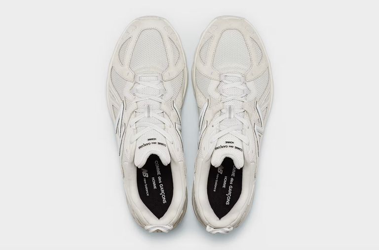 HM-K102-001 COMME des GARAONS HOMME New Balance 610 White (Men's)