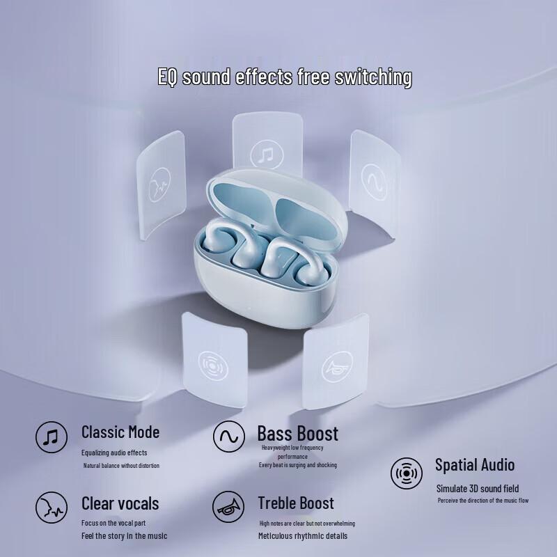 Edifier Bluetooth-наушники Comfo Clip Q с открытым акустическим оформлением