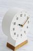 Настольные часы Interform Polk Scandinavian White Keyhole Wood W14 x H18 x CL-4097 D5.5cm