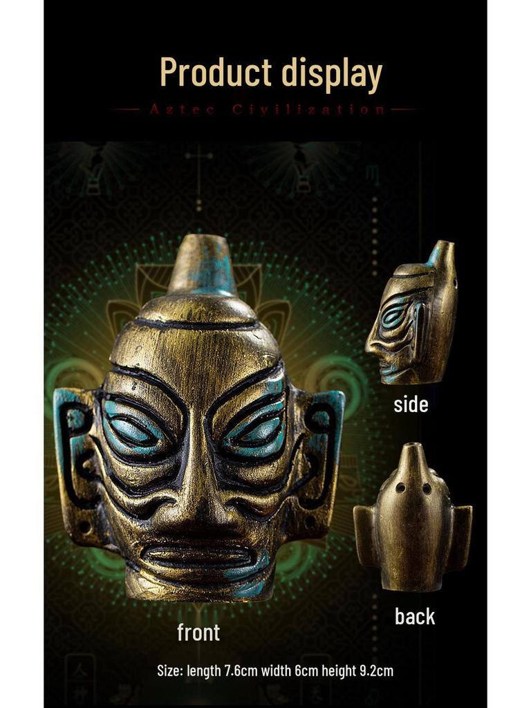 Sanxingdui Aztec Cultural Creative Prank Whistle