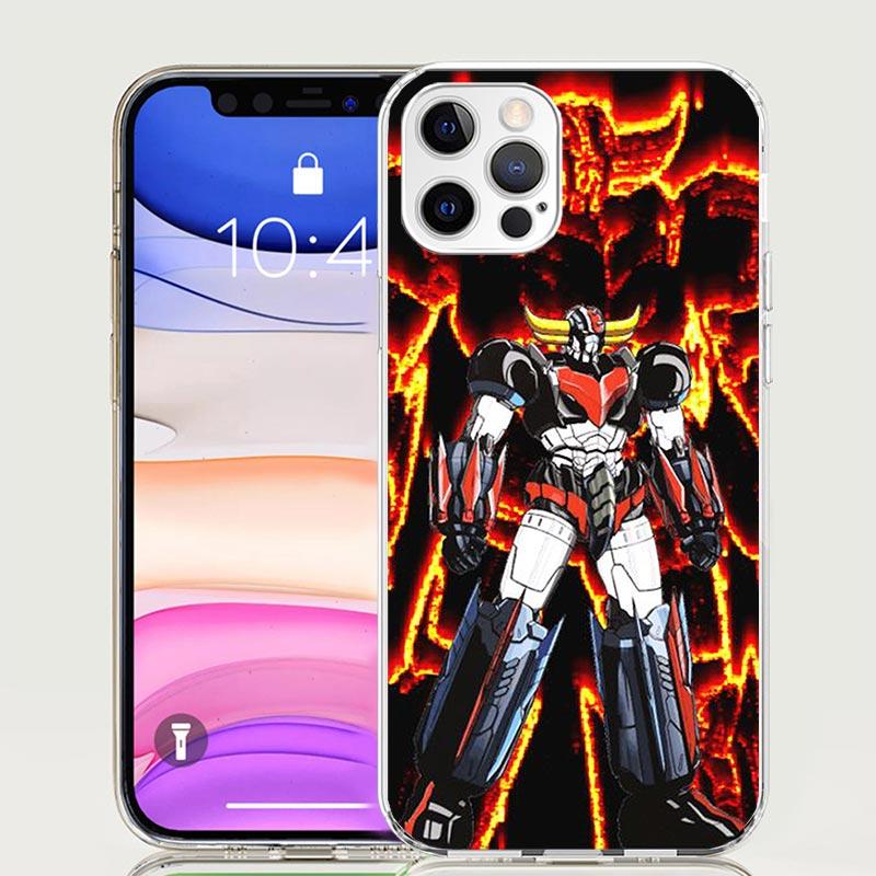 Чехол для телефона Manga Mazinger Z Anime для iphone 17 Air 16 15 14 13 Mini 12 11 Pro Max 16E 7 Plus 8 + SE 2020 Тренд Funda 16 1