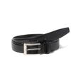Ремень-пряжка Mila Schon из гладкой кожи шириной 30 мм MSMB460L Черный Свободный размер Мужской (Длинный размер)