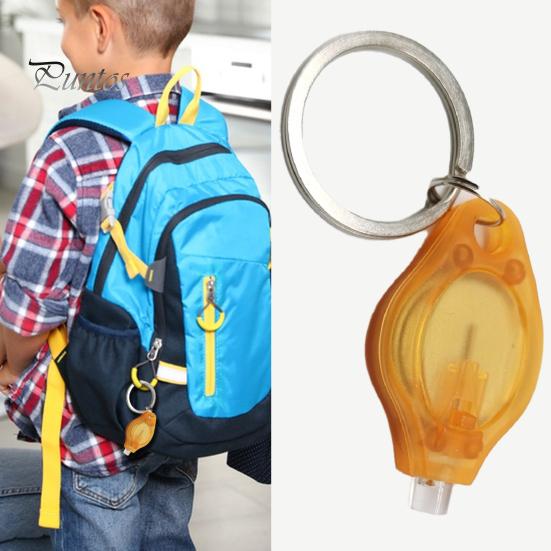 2 шт. мини-светодиодные фонарики с кольцом для ключей, компактные портативные портативные аккумуляторные лампы для кемпинга, яркие крошечные аварийные лампы