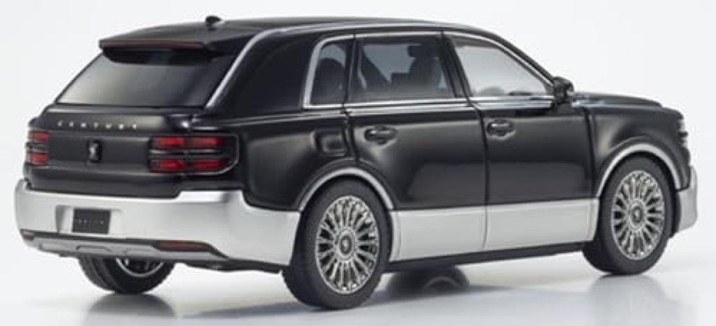 Kyosho Original Масштаб Toyota Century с отделкой Fromage KS03926BS 1/43 (Ринпо) (Black / Silver) Интерьер, Модель,