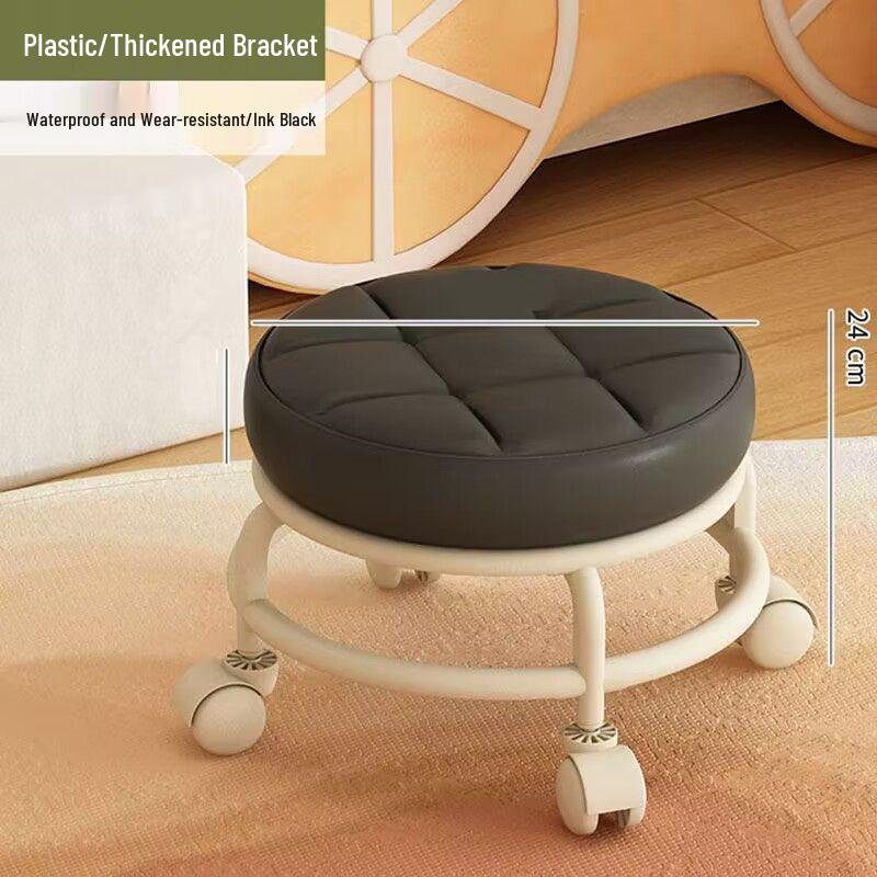 Детский акриловый стул на колесиках - Маленькое, подвижное сиденье для гостиной или детской