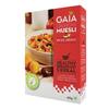 Gaia Мюсли с хрустящими фруктами и орехами, 400 г в коробке — восхитительно хрустящие и питательные хлопья для завтрака, богатые клетчаткой и железом