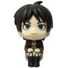 10 см Аниме Атака Титанов Shingeki No Kyojin Q Сидячие Куклы Леви Эрен Мини Фигурка Настольное Украшение Подарок на День Рождения Рождество
