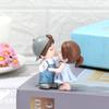 Home Crafts Miniature Wedding Ornaments Sweet Couple Figurines Anc Couple